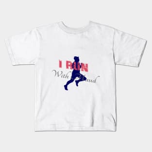 I Run With Maud -Ahmaud, justice for Arbery Kids T-Shirt